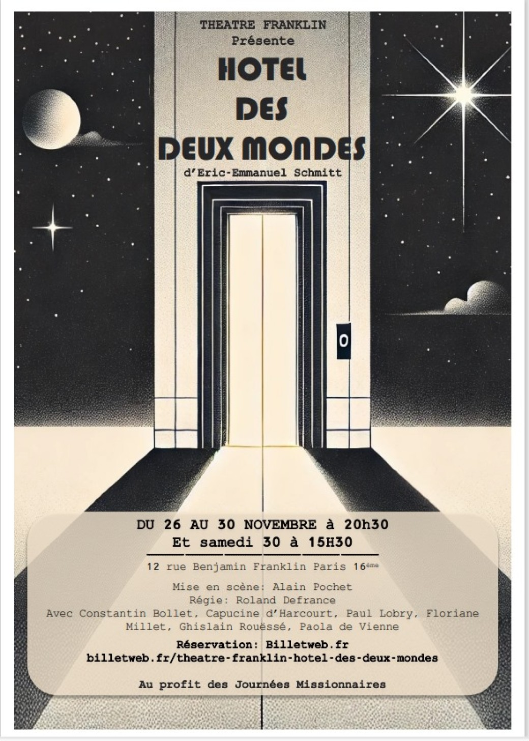 Affiche théâtre